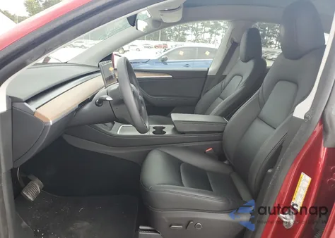 2024 Tesla Model Y from USA, damaged, VIN 7SAYGDED4RA309292